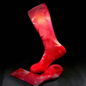 Red Herb Compression Socks.